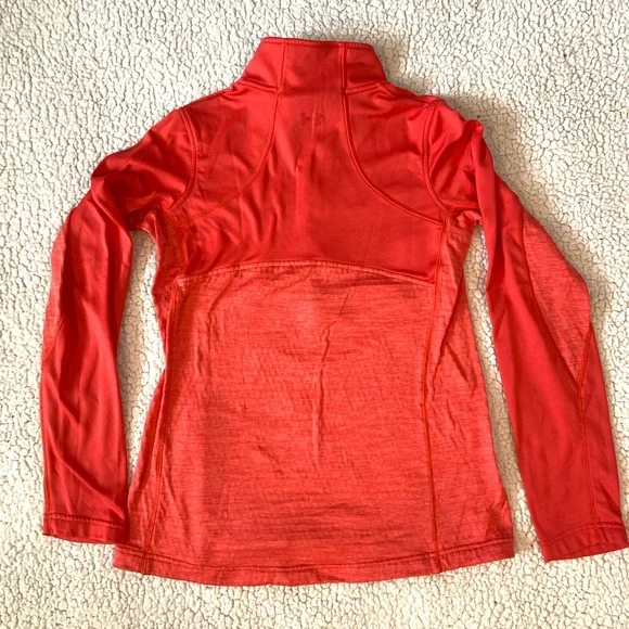 Under Armour UA 1271595 Womens Gamutlite 1/2 Zip Vest Jacket Size‎ M Coral - Picture 2 of 5